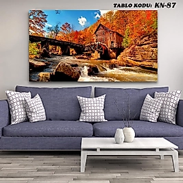 MERCAN MOBİLYA VE AKSESUAR ,70*130  MANZARA ARABA KANVAS KABLO