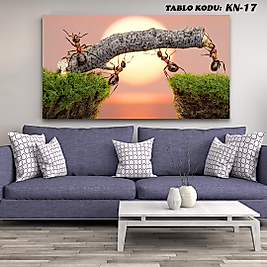 MERCAN MOBİLYA AKSESUAR ,70*130 ,KANVAS TABLO, ARILAR,AĞAÇ DALI