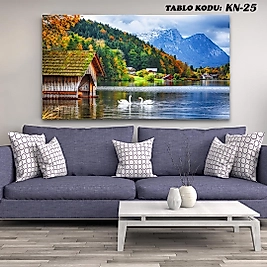 MERCAN MOBİLYA AKSESUAR ,70*130 ,MANZARA KANVAS TABLO