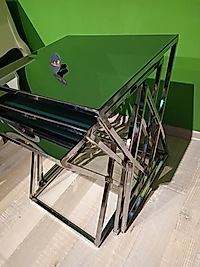 MERCAN MOBİLYA VE AKSESUAR, V AYAK KROM METAL SEHPA,ZİGON SEHPA ,SERVİS SEHPASI , YAN SEHPA