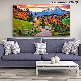 MERCAN MOBİLYA AKSESUAR ,70*130 ,MANZARA KANVAS TABLO