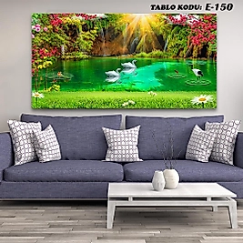 MERCAN MOBİLYA  VE AKSESUAR ,   130*70 MANZARA  KANVAS TABLO