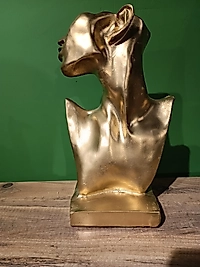 MERCAN MOBİLYA AKSESUAR, BÜYÜK BAYAN UST BÜST  , Polyester Dekoratif Biblo, hediyelik eşya