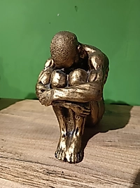 MERCAN MOBİLYA AKSESUAR,SPORCU ,ADAM , Polyester Dekoratif Biblo, hediyelik eşya