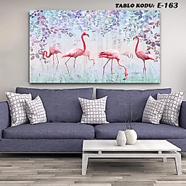 MERCAN MOBİLYA  VE AKSESUAR ,   130*70  FLEMİNGO KANVAS TABLO