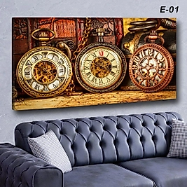 MERCAN MOBİLYA VE AKSESUAR ,70*130  3 LU SAATLER KANVAS KABLO