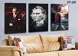 MERCAN MOBİLYA  VE AKSESUAR ,40*60   ATATÜRK KANVAS TABLO